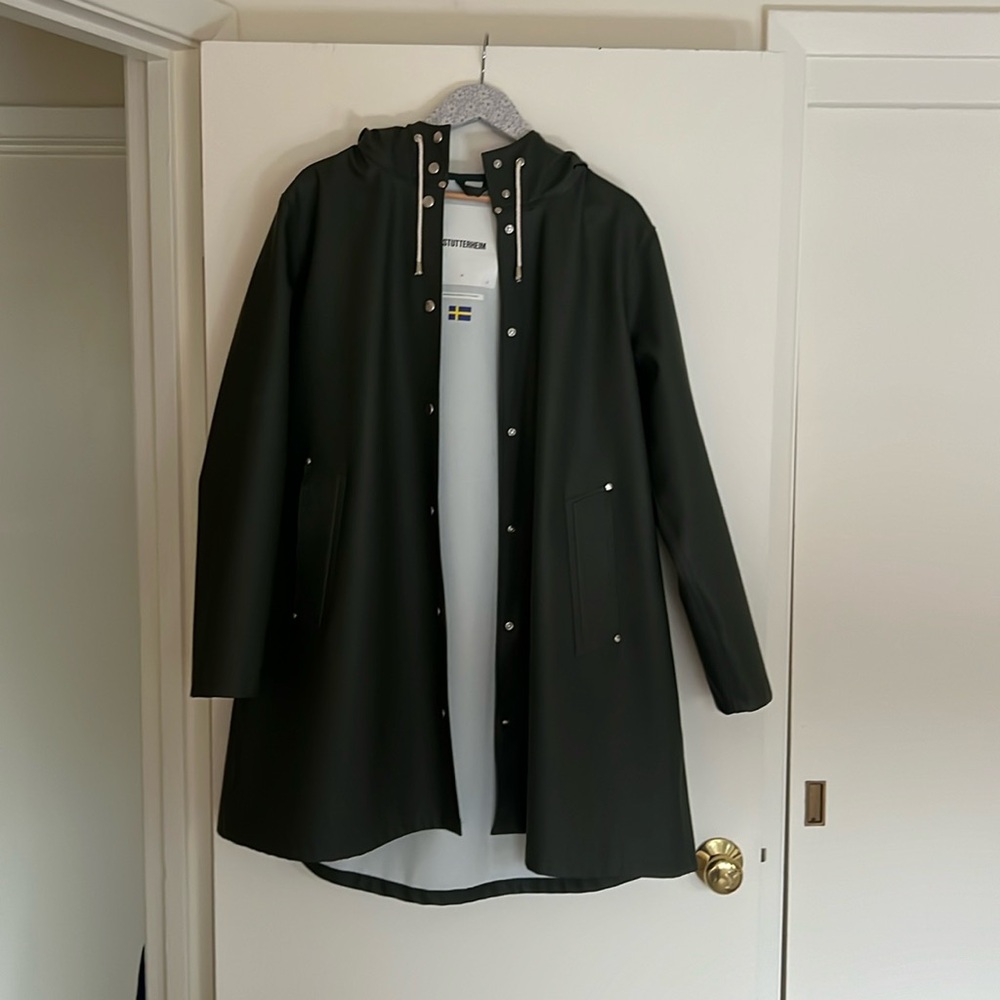 Stutterheim Mosebacke Raincoat
Green women M medium